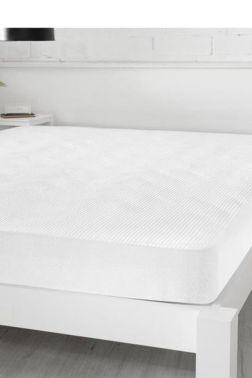 3D Kapitoneli Sıvı Geçirmez 90X190cm Fitted Tek Kişilik Alez - Çeyiz Diyarı