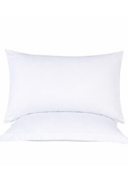 Almond 2'li Yastık Kılıfı Beyaz - Çeyiz Diyarı