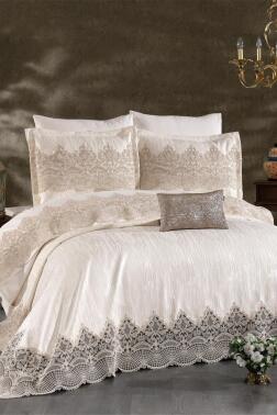 Amanda Gelin Seti 8 Parça Altın - Çeyiz Diyarı