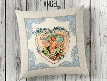 Angel 3d Kırlent - Marie Lou