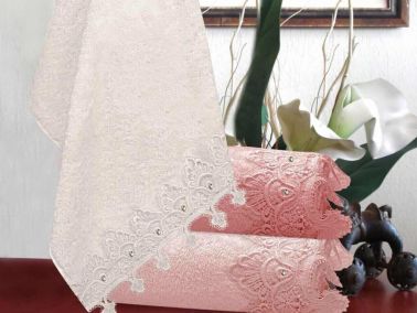 Angela Dantelli 6lı Havlu Seti - Çeyiz Diyarı