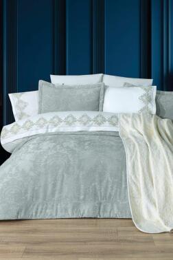 Arbor 10 Parça Battaniyeli Çeyiz Seti Adaçayı - Çeyiz Diyarı