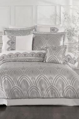 Artes 10 Parça Çeyiz Seti Gri - Çeyiz Diyarı