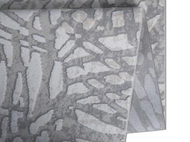 Asel Bambu Beyaz Bej Dikdörtgen Halı 160x230cm - Çeyiz Diyarı (1)