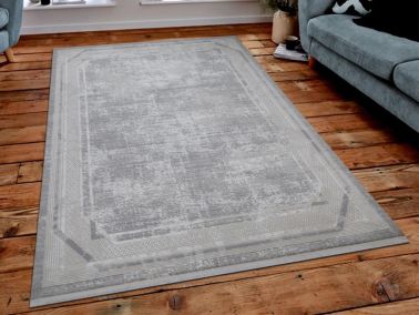 Asel Clasic Beyaz Bej Dikdörtgen Halı 160x230cm - Çeyiz Diyarı