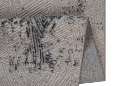 Asel Trigon Mavi Bej Dikdörtgen Halı 160x230cm - Çeyiz Diyarı (1)