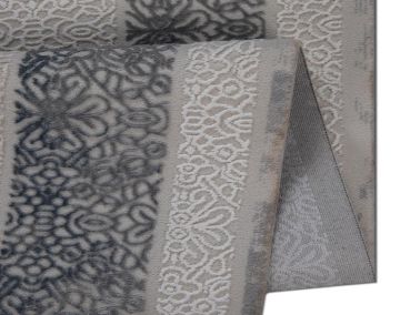 Asel Zarif Mavi Bej Dikdörtgen Halı 160x230cm - Çeyiz Diyarı (1)
