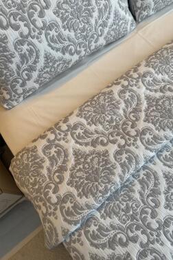 Asır 3 Parça Çift Kişilik Yatak Örtüsü 235x245 cm - Çeyiz Diyarı (1)