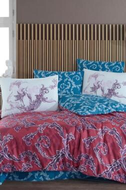 Avangarde Tek Kişilik Ranforce Nevresim Takımı Kırmızı - Hobby