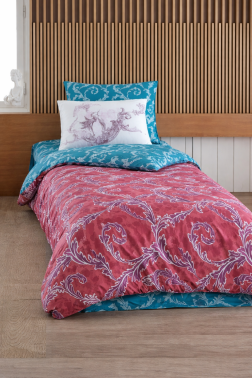 Avangarde Tek Kişilik Ranforce Nevresim Takımı Kırmızı - Hobby