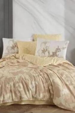 Avangarde Tek Kişilik Ranforce Nevresim Takımı Krem - Hobby