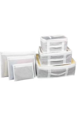 Bavul Organizer 6 Parça Gri - Çeyiz Diyarı