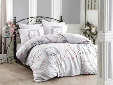 Benita Çift Kişilik Nevresim Takımı Mavi - Hobby