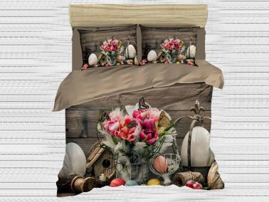 Best Class Dijital Baskılı 3d Çift Kişilik Nevresim Takımı Serenity - Çeyiz Diyarı