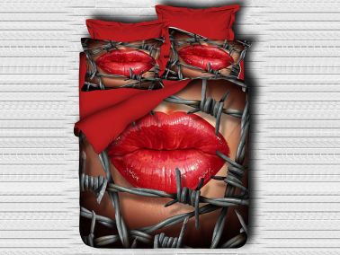 Best Class Dijital Baskılı 3d Çift Kişilik Nevresim Takımı Stylish - Çeyiz Diyarı