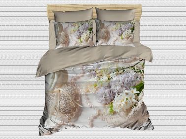 Best Class Dijital Baskılı 3d Çift Kişilik Nevresim Takımı Wedding - Çeyiz Diyarı