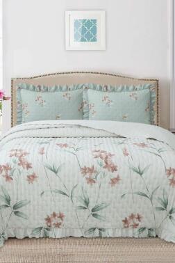 Breeze Doğal Rapsodi Çift Kişilik Yatak Örtüsü 240x260 - Çeyiz Diyarı