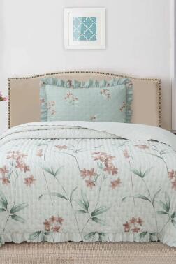 Breeze Doğal Rapsodi Tek Kişilik Yatak Örtüsü 180x240 - Çeyiz Diyarı