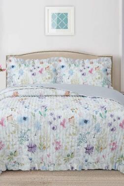 Breeze Gün Işığı Çift Kişilik Yatak Örtüsü 240x260 - Çeyiz Diyarı