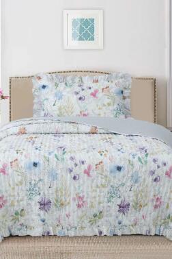 Breeze Gün Işığı Tek Kişilik Yatak Örtüsü 180x240 - Çeyiz Diyarı