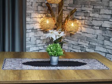 Buse Lüx Runner Siyah - Çeyiz Diyarı