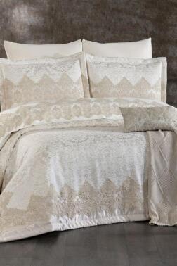 Çalıkuşu Çeyiz Paketi 9 Parça Ekru Altın - Çeyiz Diyarı