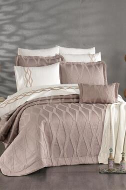 Carina Çeyiz Paketi 11 Parça Vizon - Çeyiz Diyarı