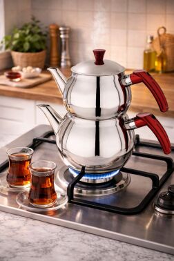 ÇETCOOK KURE ORTA BOY ÇAYDANLIK - 