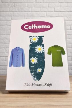 ÇETHOME DAİSY LÜKS ÜTÜ MASASI KILIFI - Çeyiz Diyarı