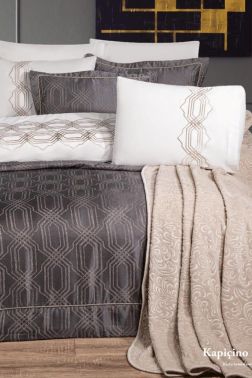 Çeyiz Diyarı Aden 10 Parça Çeyiz Seti Cappucino - Çeyiz Diyarı