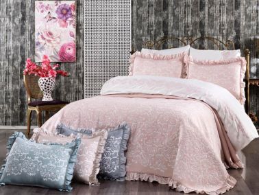 Çeyiz Diyarı Aysıla Lüks Gelin Seti - 4 Renk - Çeyiz Diyarı