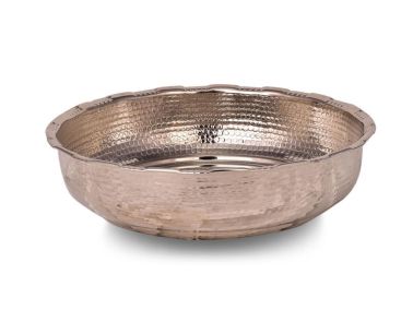 Çeyiz Diyarı Bakır Kurnacı Hamam Tası 14 Cm - 1