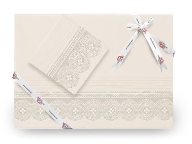 Çeyiz Diyarı Birella Lüx Nevresim Takımı Krem - Çeyiz Diyarı