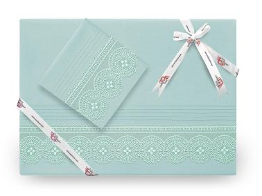 Çeyiz Diyarı Birella Lüx Nevresim Takımı Nil Yeşili - Çeyiz Diyarı