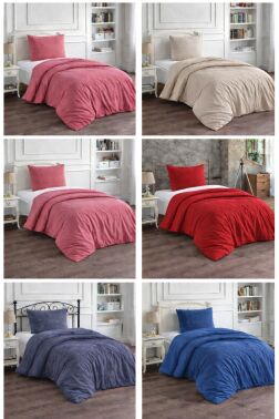 Çeyiz Diyarı Brush 2 Parça Tek Kişilik Nevresim Seti - Çeyiz Diyarı