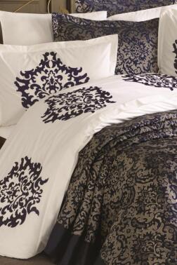 Çeyiz Diyarı Carmen 10 Parça Çeyiz Seti Lacivert - Çeyiz Diyarı