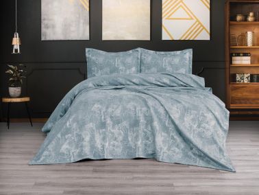 Çeyiz Diyarı Clara 3 Parça Yatak Örtüsü Takımı Maldiv - Çeyiz Diyarı