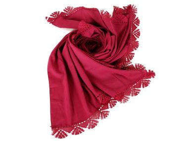 Çeyiz Diyarı Dantelli Mevlüt Başörtüsü - Çeyiz Diyarı