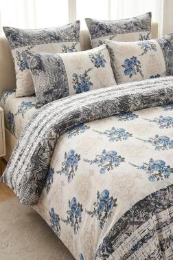 Çeyiz Diyarı Hanımeli Çift Kişilik Nevresim Takımı - Çeyiz Diyarı