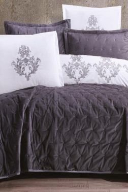 Çeyiz Diyarı La Donna 10 Parça Çeyiz Seti Antrasit - Çeyiz Diyarı