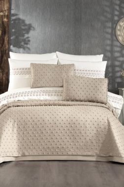 Çeyiz Diyarı Manchester 9 Parça Çeyiz Seti Vizon - Çeyiz Diyarı