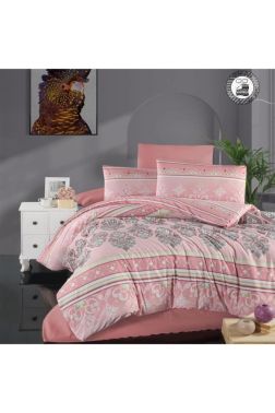 Çeyiz Diyarı Mia Çift Kişilik Nevresim Takımı Pembe - 2