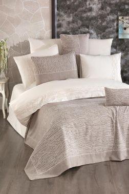 Çeyiz Diyarı Naturel 10 Parça Çeyiz Seti Bej - Çeyiz Diyarı