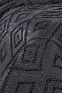 Çeyiz Diyarı Samira 3 Parça Çift Kişilik Pike Takımı Siyah - Çeyiz Diyarı (1)