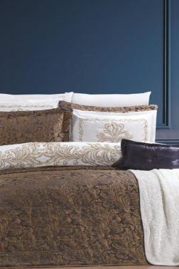 Çeyiz Diyarı Şehrazat 11 Parça Çeyiz Seti Antrasit - Çeyiz Diyarı