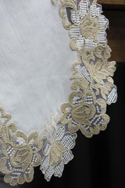 Çeyiz Diyarı Selina 5 Parça Keten Salon Takımı Krem Kahve - Çeyiz Diyarı (1)