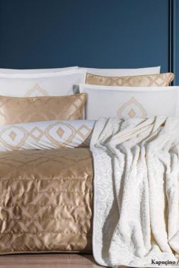 Çeyiz Diyarı Sera 10 Parça Çeyiz Seti Cappucino - Çeyiz Diyarı