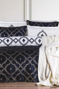 Çeyiz Diyarı Sera 10 Parça Çeyiz Seti Lacivert - Çeyiz Diyarı