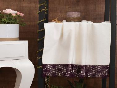 Çeyiz Diyarı Strange Çeyizlik Havlu Krem - Çeyiz Diyarı