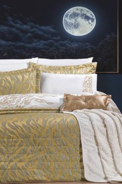 Çeyiz Diyarı Zeyna 11 Parça Çeyiz Seti Altın - Çeyiz Diyarı